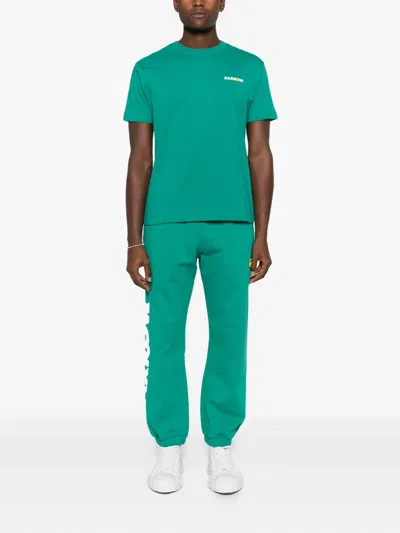 Barrow Graphic Print Unisex Jersey T-shirt In Green