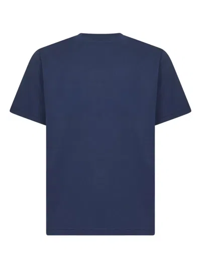 Autry T-shirt Kitsune Blue In Blue