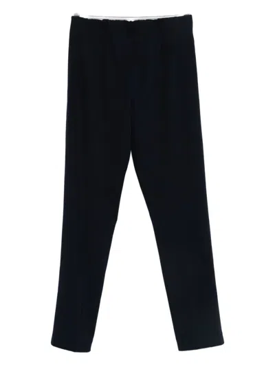 Le Tricot Perugia Elasticated-waist Pants In Black