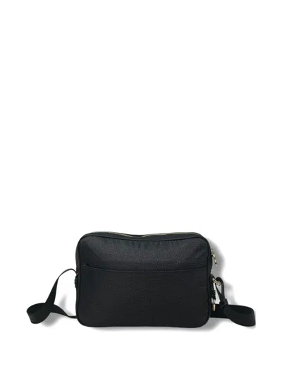 Borbonese Zip Camera Case Bag In Blue