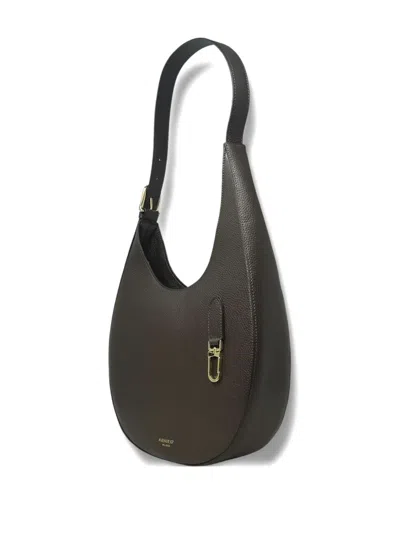 Avenue 67 Hoop Shoulder Bag In Black