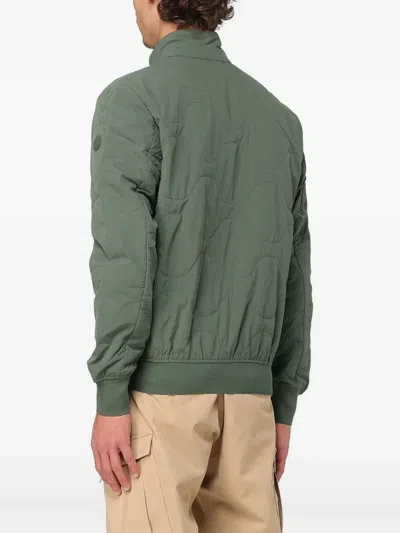 Save The Duck Quilted Stream Jacket In Green