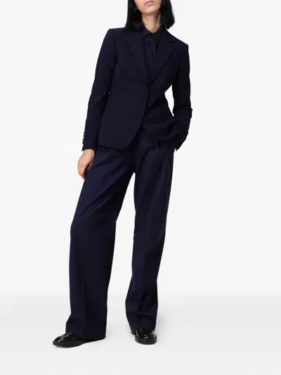 Dondup Button Blazer In Black