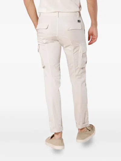 Mason's Cargo-pockets Chile Trousers In Neutral