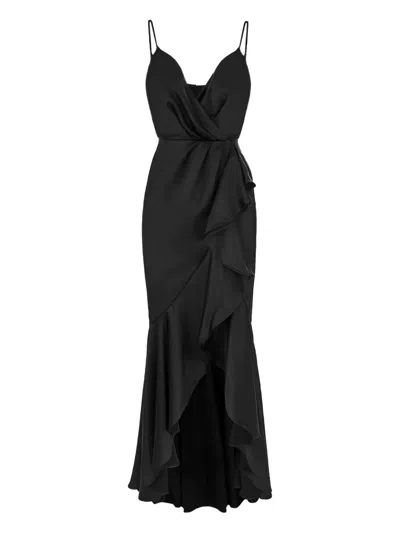 MARBELLA 荷叶边超长连衣裙