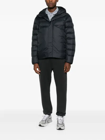 Rossignol Hooded Aretu Down Jacket In Black