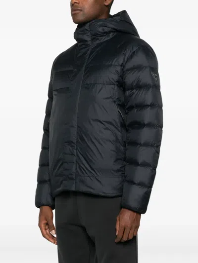 Rossignol Hooded Aretu Down Jacket In Black