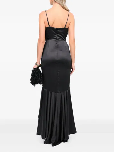 MARBELLA 荷叶边超长连衣裙