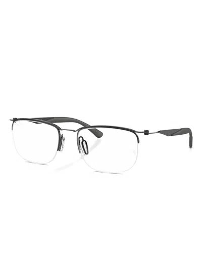 Ray Ban Brille Mit Eckigem Gestell In Black