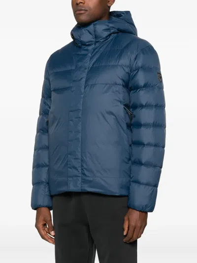 Rossignol Hooded Aretu Down Jacket In Blue