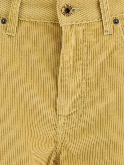 Jacob Cohen Hailey Trousers In Yellow