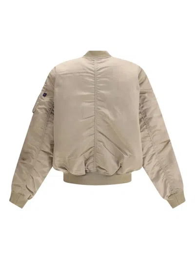 拉链开合飞行员夹克