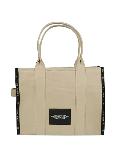 Marc Jacobs The Jacquard Large Tote Bag In Neutral