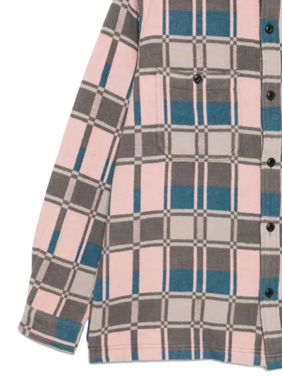 Gramicci Flannel Anthony Shirt Clothing In Pink