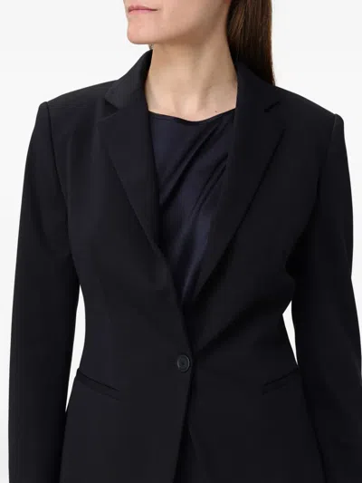 Dondup Single-breasted Blazer In Black