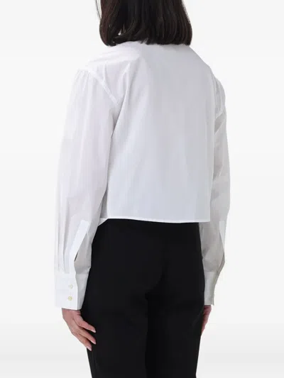 雕塑感花卉衬衫