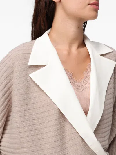 Liu •jo Sweater Liu Jo Woman Color Dove Grey In Brown