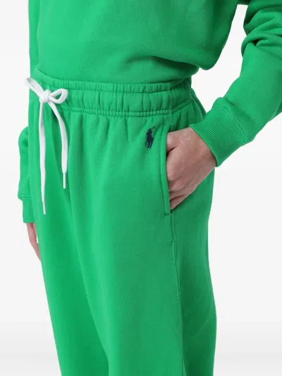 Polo Ralph Lauren Drawstring Track Pants In Green