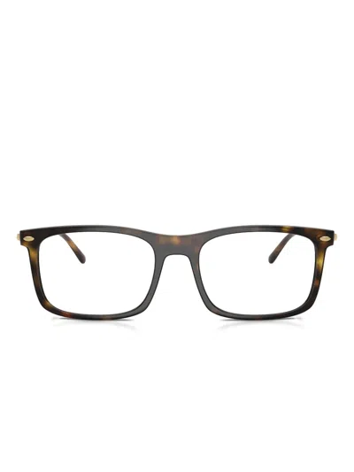 Ray Ban Rb7260 Brille Mit Eckigem Gestell In Brown