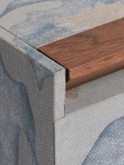 L'objet Fortuny Camo Isole Box In Blue