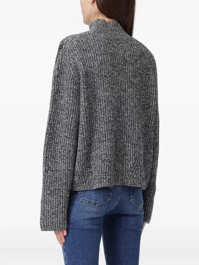 Liu •jo Sweater Liu Jo Woman Color Black In Gray