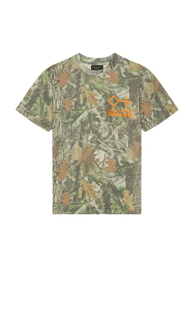 Diamond Cross Ranch Retro Address Tee In Gray