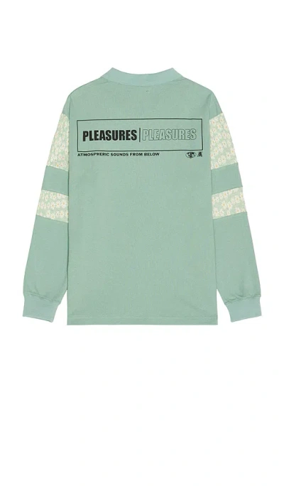 Pleasures Sounds Rugby Polo In Green