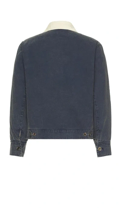 Wish Me Luck Auto Jacket In Blue