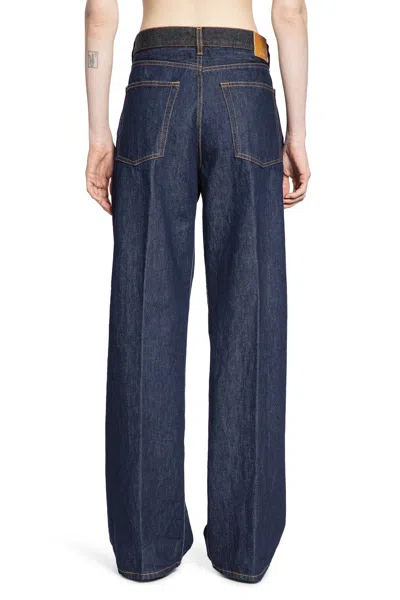 6397 Woman Blue Jeans In Blue