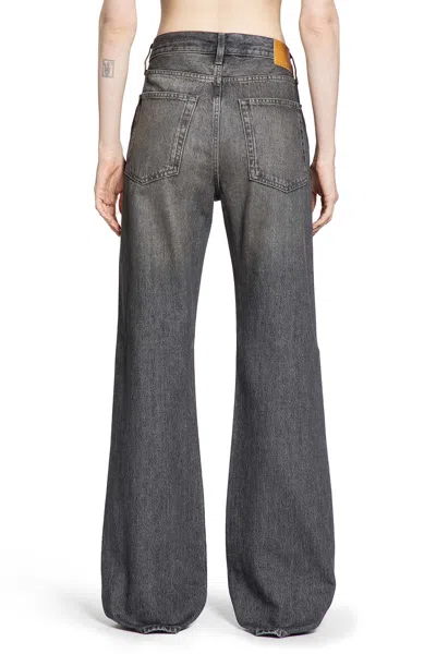 6397 Woman Grey Jeans In Gray