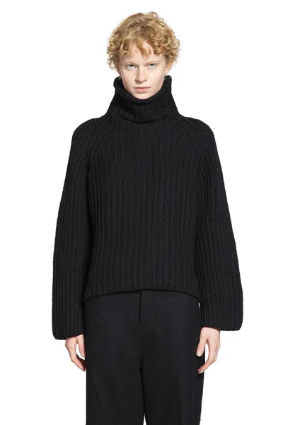 Forme D'expression Woman Black Knitwear In Black