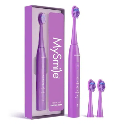 Mysmile Dy156 Essential Electric Toothbrush With 5 Modes - Purple In Purple