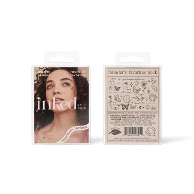 Inked By Dani Founders Favorites Temporary Tattoo Pack In Black