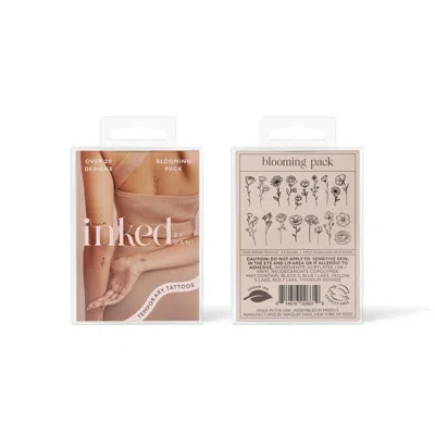 Inked By Dani Blooming Temporary Tattoo Pack In Black