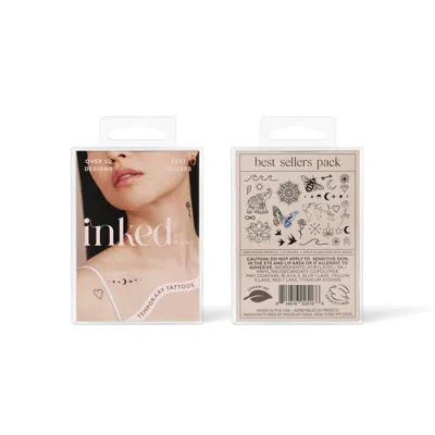 Inked By Dani Best Sellers Temporary Tattoo Pack In Black