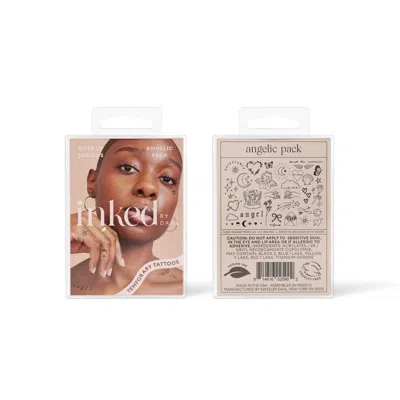 Inked By Dani Angelic Temporary Tattoo Pack In Brown