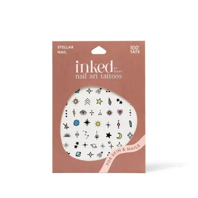 Inked By Dani Stellar Nail Art Tattoo Pack In Brown