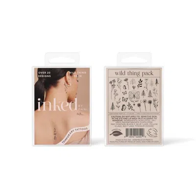 Inked By Dani Wild Thing Temporary Tattoo Pack In Multi