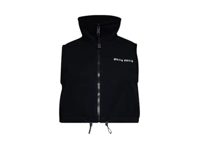 Pre-owned Miu Miu Women's  Pile Top In Bleu In Blue