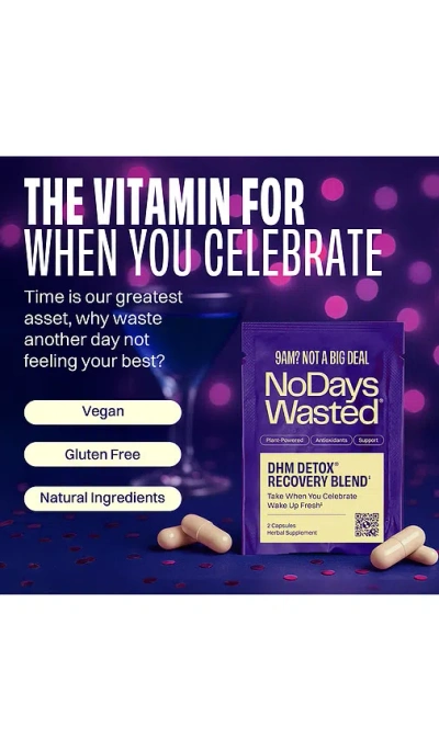 No Days Wasted Dhm Detox Recovery Blend 5 Pack