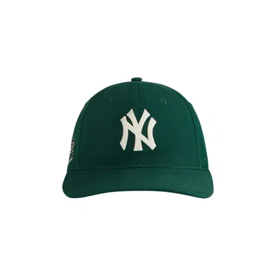Pre-owned Kith X '47 For The New York Yankees Heavy Twill Franchise Ls Cap 'stadium' | Green | Men's Size M
