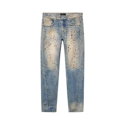 Pre-owned Purple Brand Skinny Cyanine Jewel 'light Indigo' | Multi-color | Men's Size 30