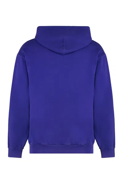Local Authority La Slash Hoodie In Blue