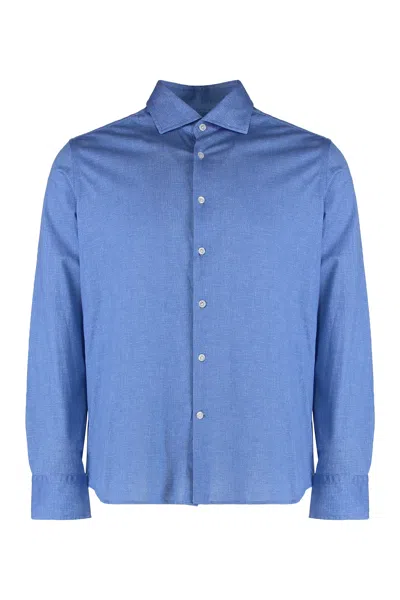 Sonrisa Cotton Shirt In Blue