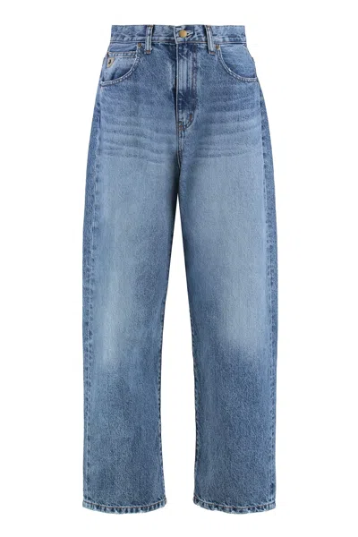 Lois Jeans Barrel Fit Globe In Blue