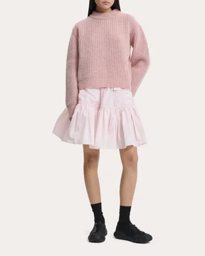 Cecilie Bahnsen Bega Pullover Fisherman Knit Soft Pink