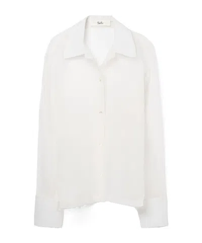 Séfr Willow Shirt Clothing In White