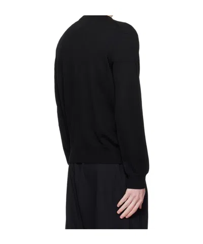 Maison Kitsuné Fox Head Patch Regular Sweatshirt In Black