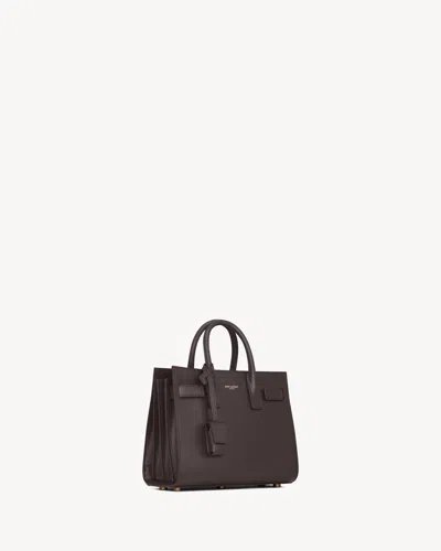 Saint Laurent Sac De Jour In Smooth Leather  Nano In Black