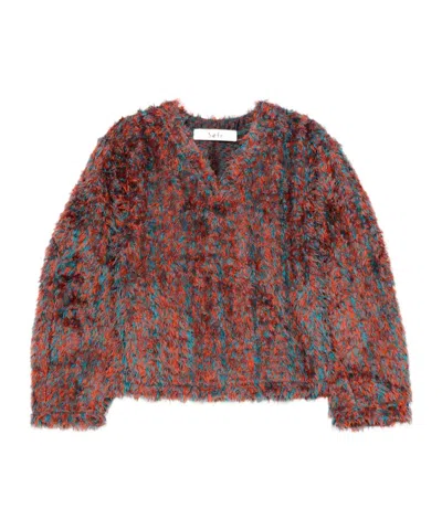 Séfr Long-sleeved Sweater In Multi